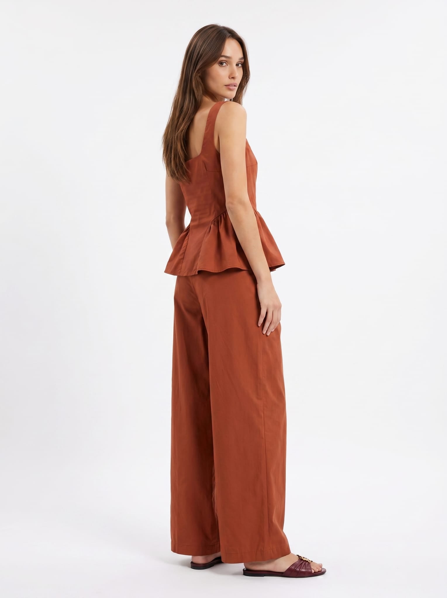 Top Coralie - Ruggine donna