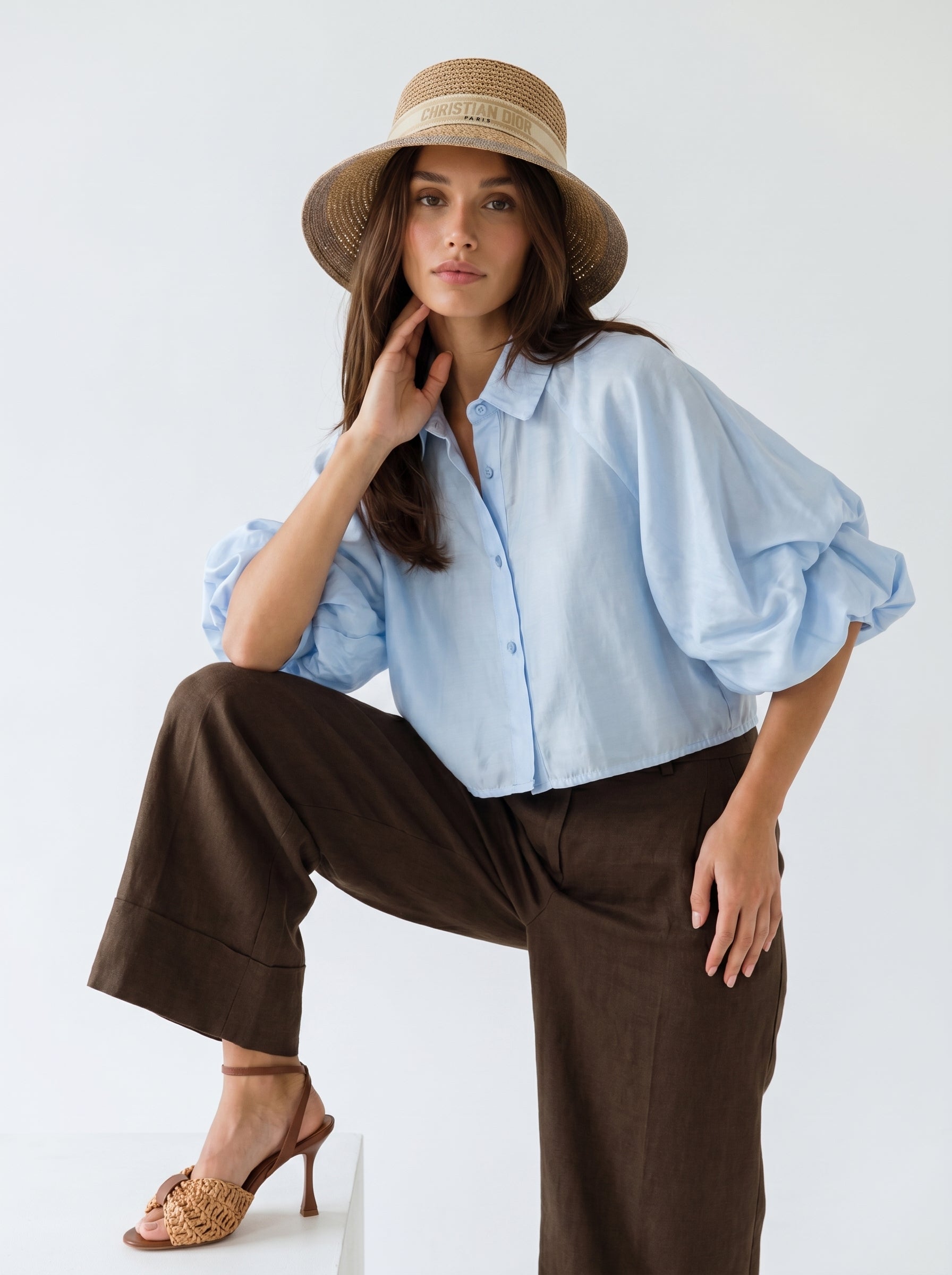 Camicia Dorotea - Azzurro donna