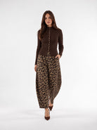 Pantalone Gilda - Nero Animalier Pantalone donna
