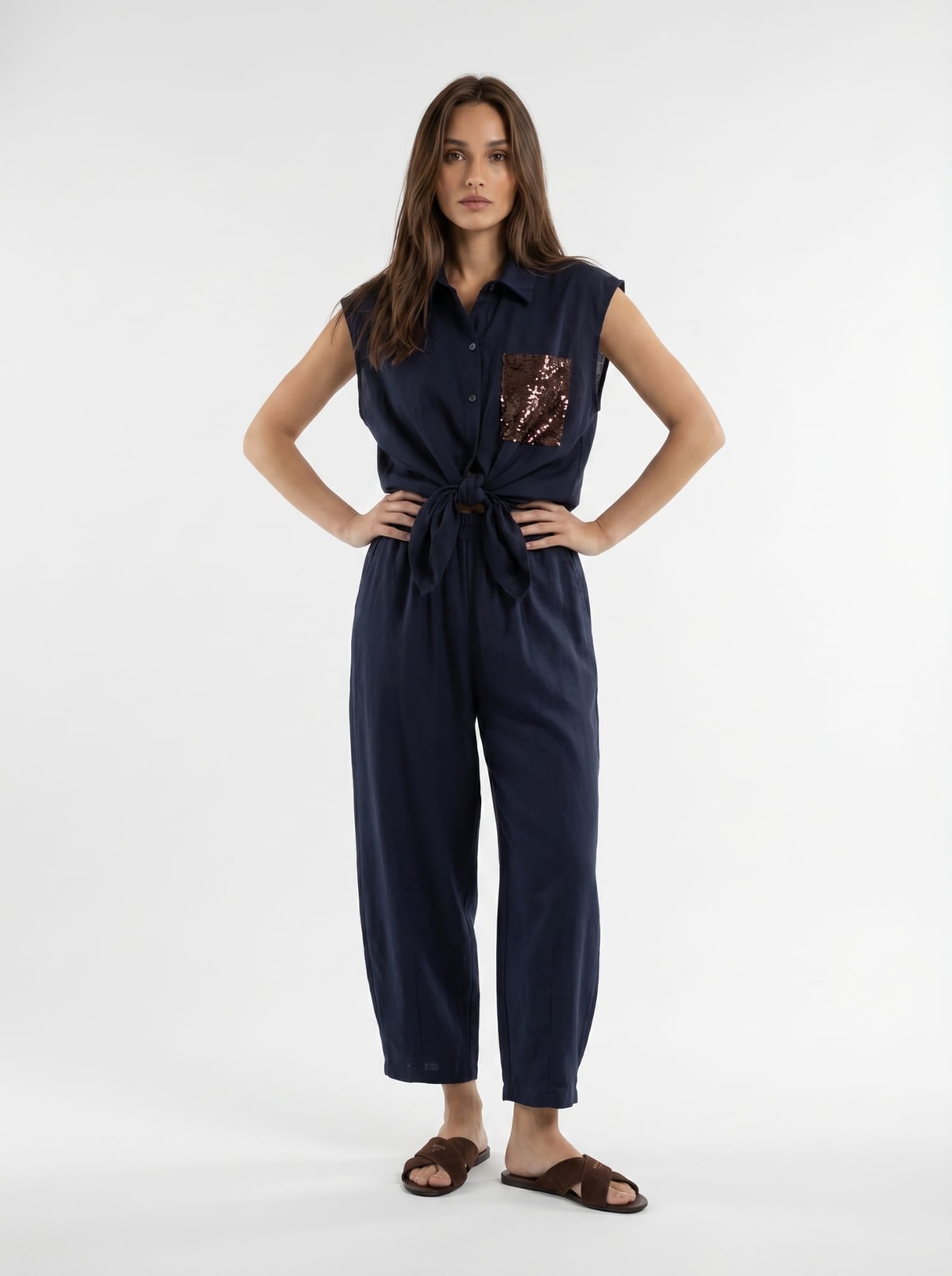 Coordinato Penelope - Blu donna