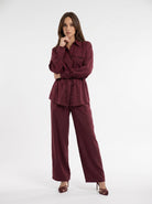 Coordinato Thalia - Bordeaux Coordinato donna