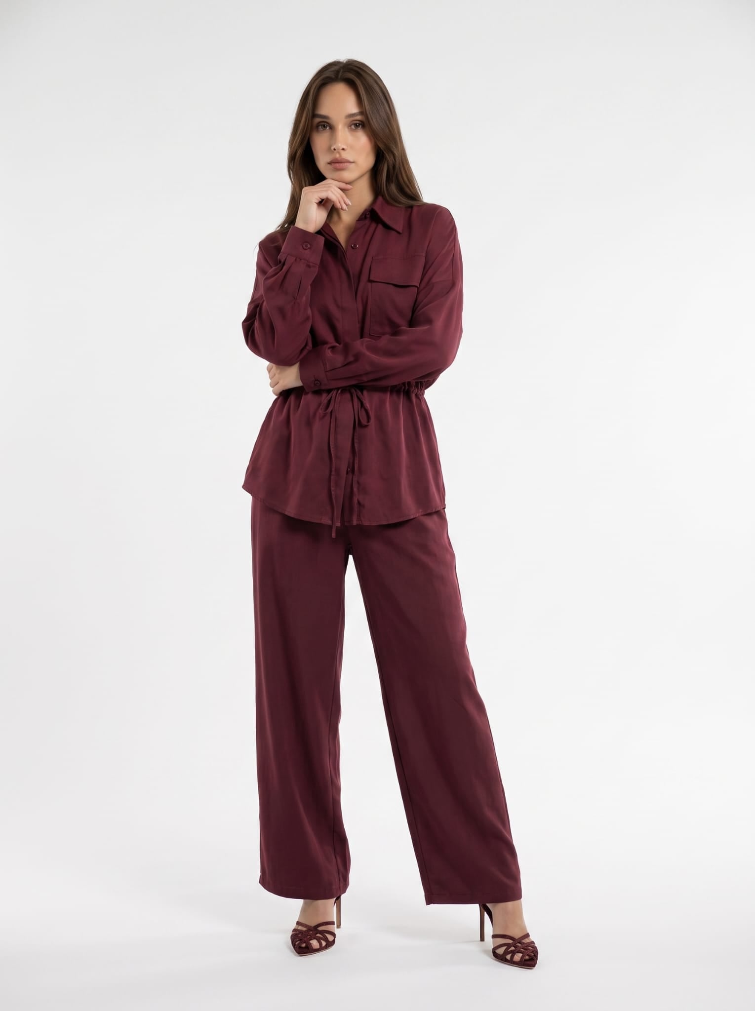Coordinato Thalia - Bordeaux Coordinato donna