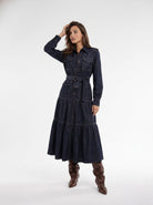 Chemisier Nives - Denim Blu Abito donna