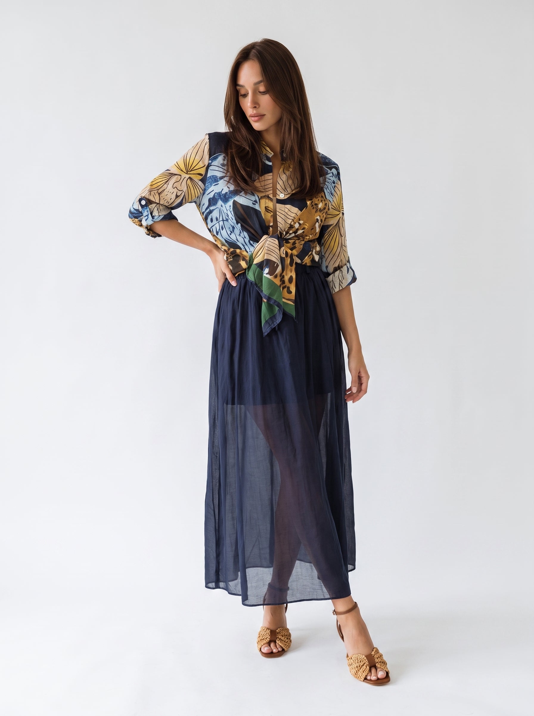 Gonna Dorotea - Blu donna