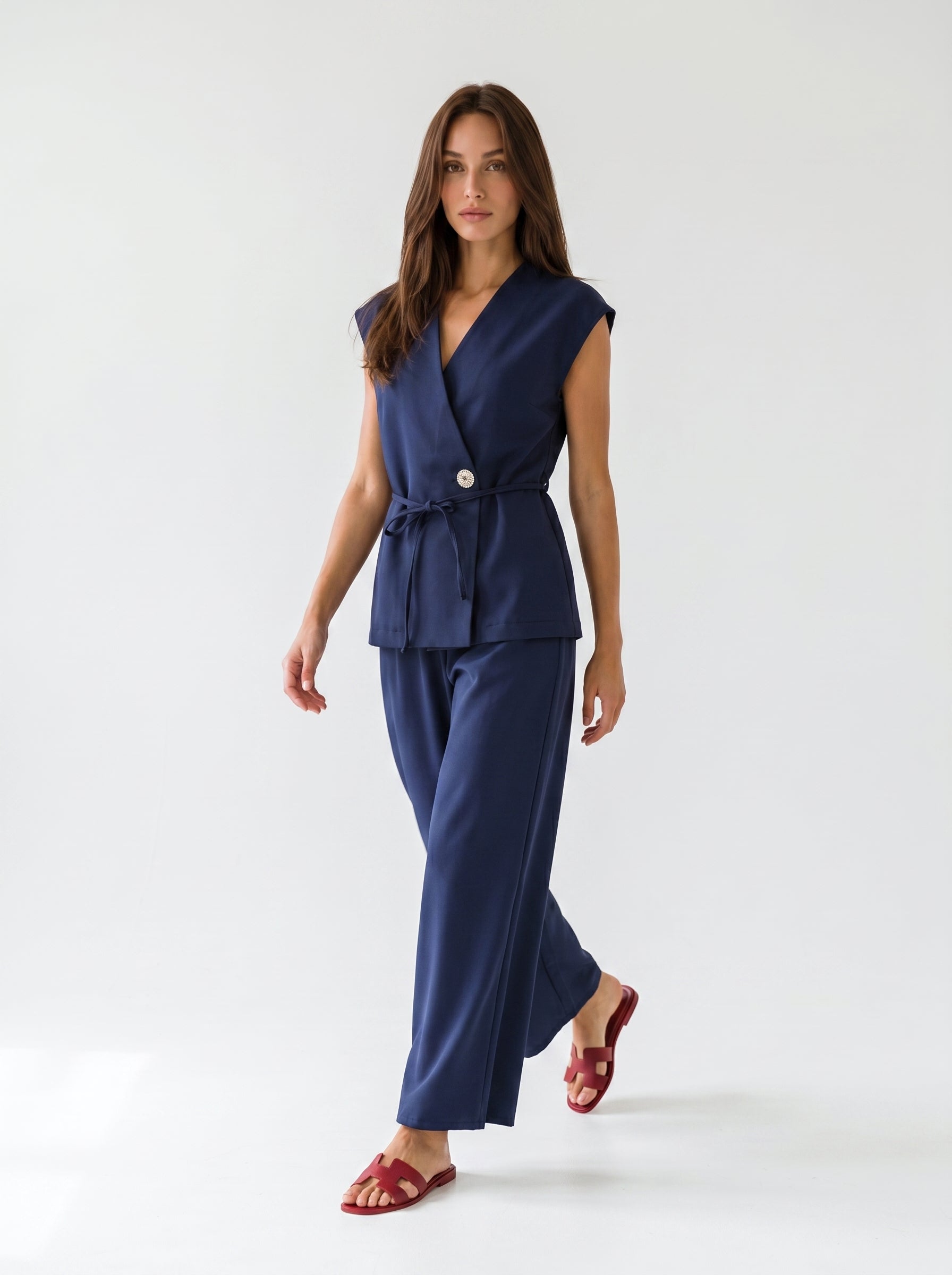 Coordinato Cleo - Blu donna