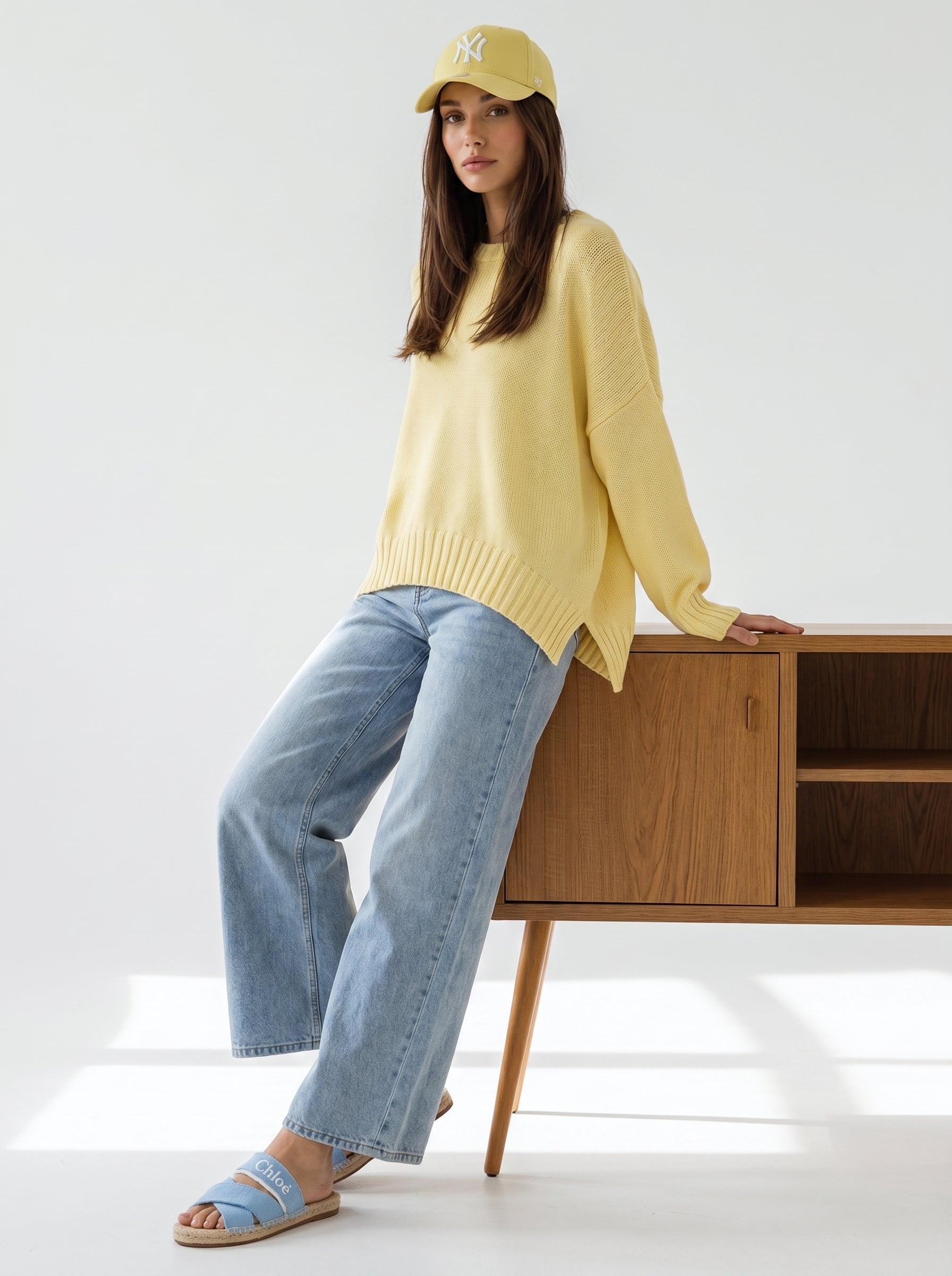 Maglia Nadia – Giallo donna
