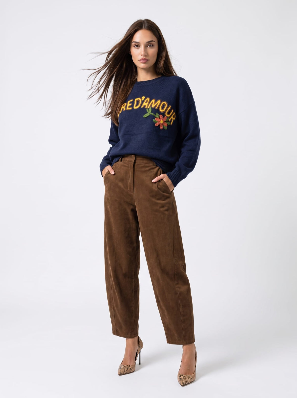 Pullover Vivre - Blu Maglia donna