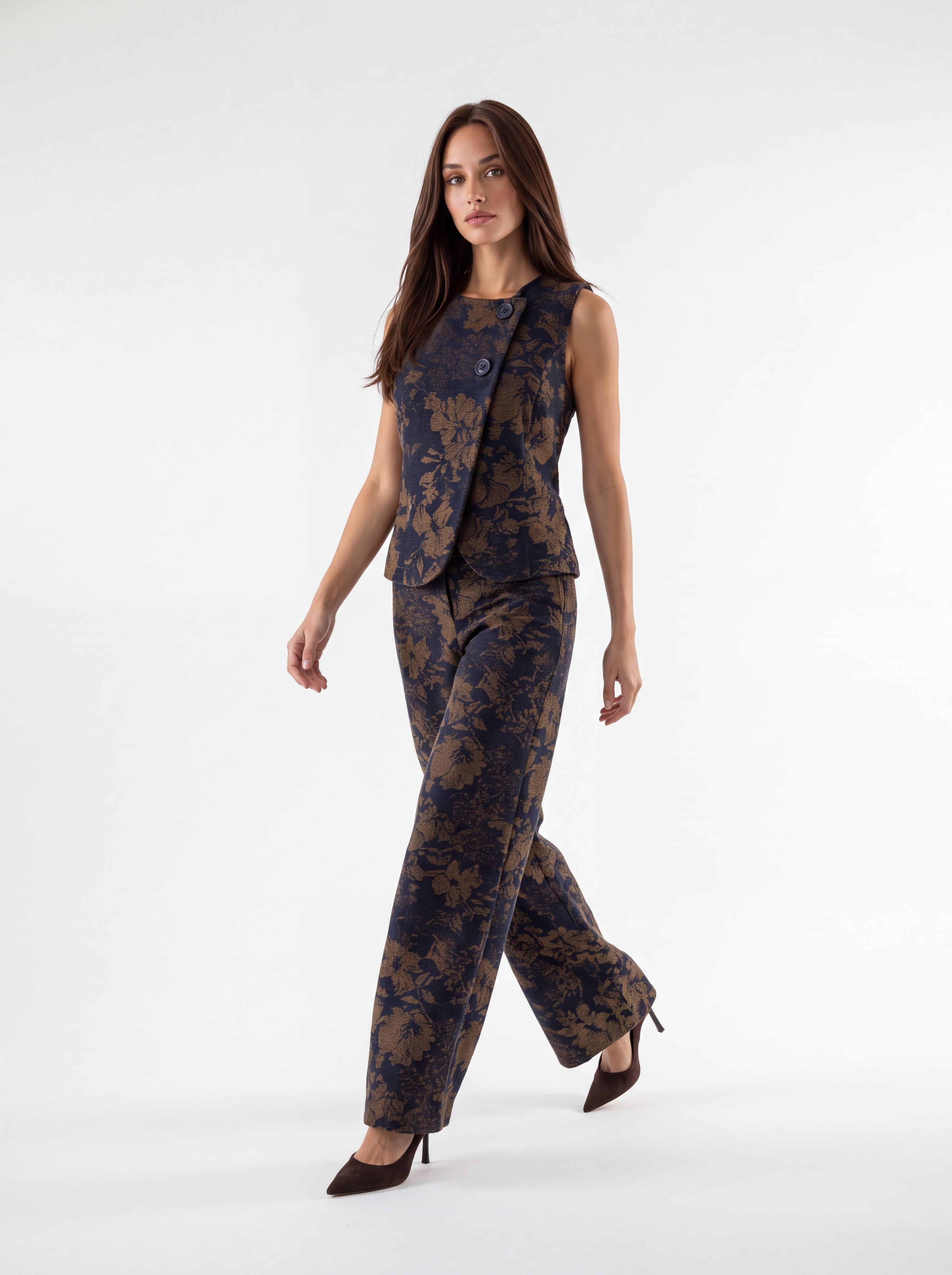 Coordinato Ariane – Blu Notte/Bronzo Coordinato donna