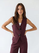 Coordinato Élise - Borgogna donna