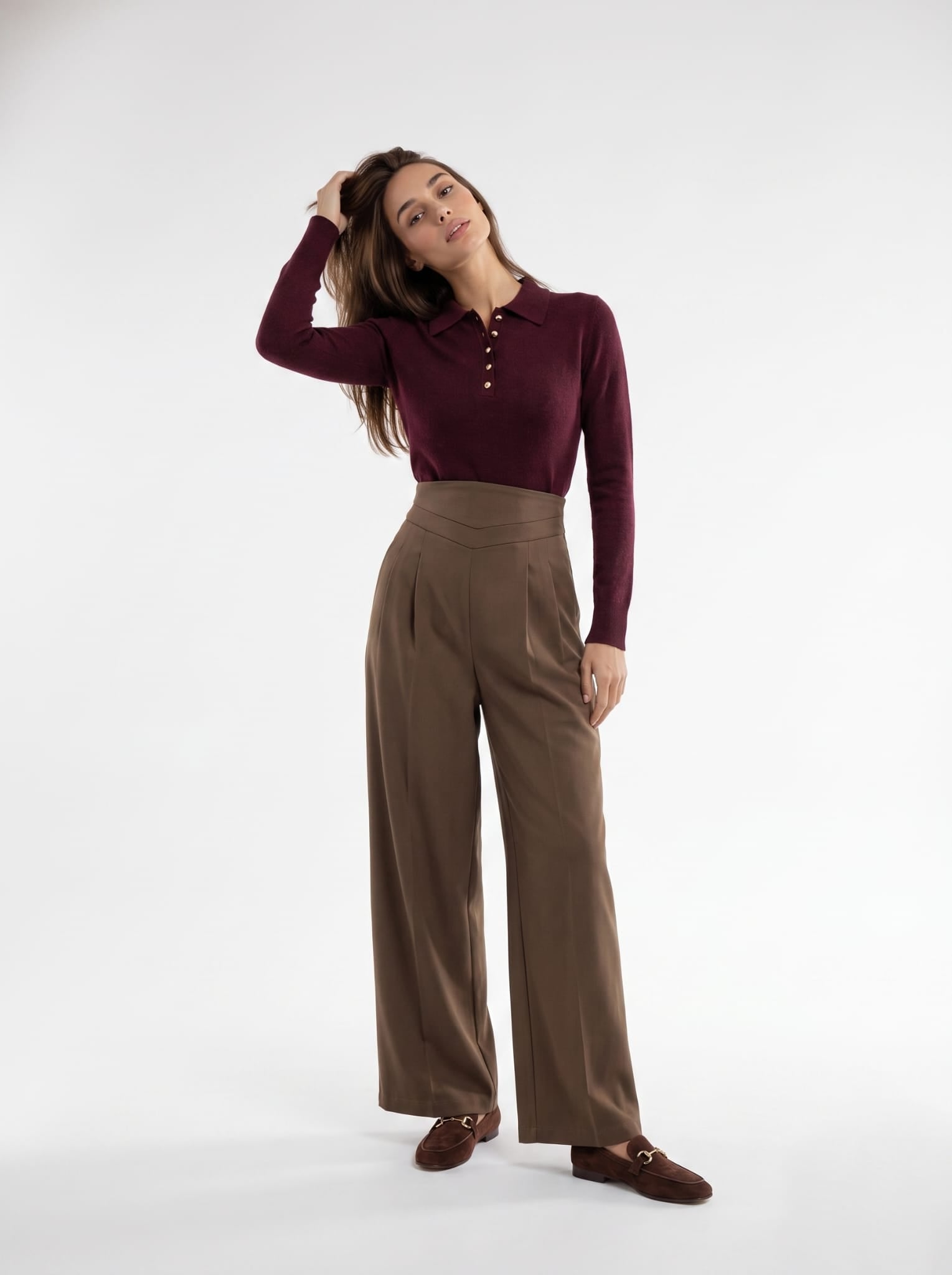 Tailleur Cassia - Cacao Tailleur donna