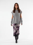 Maxi Pull Orielle – Grigio Maglia donna