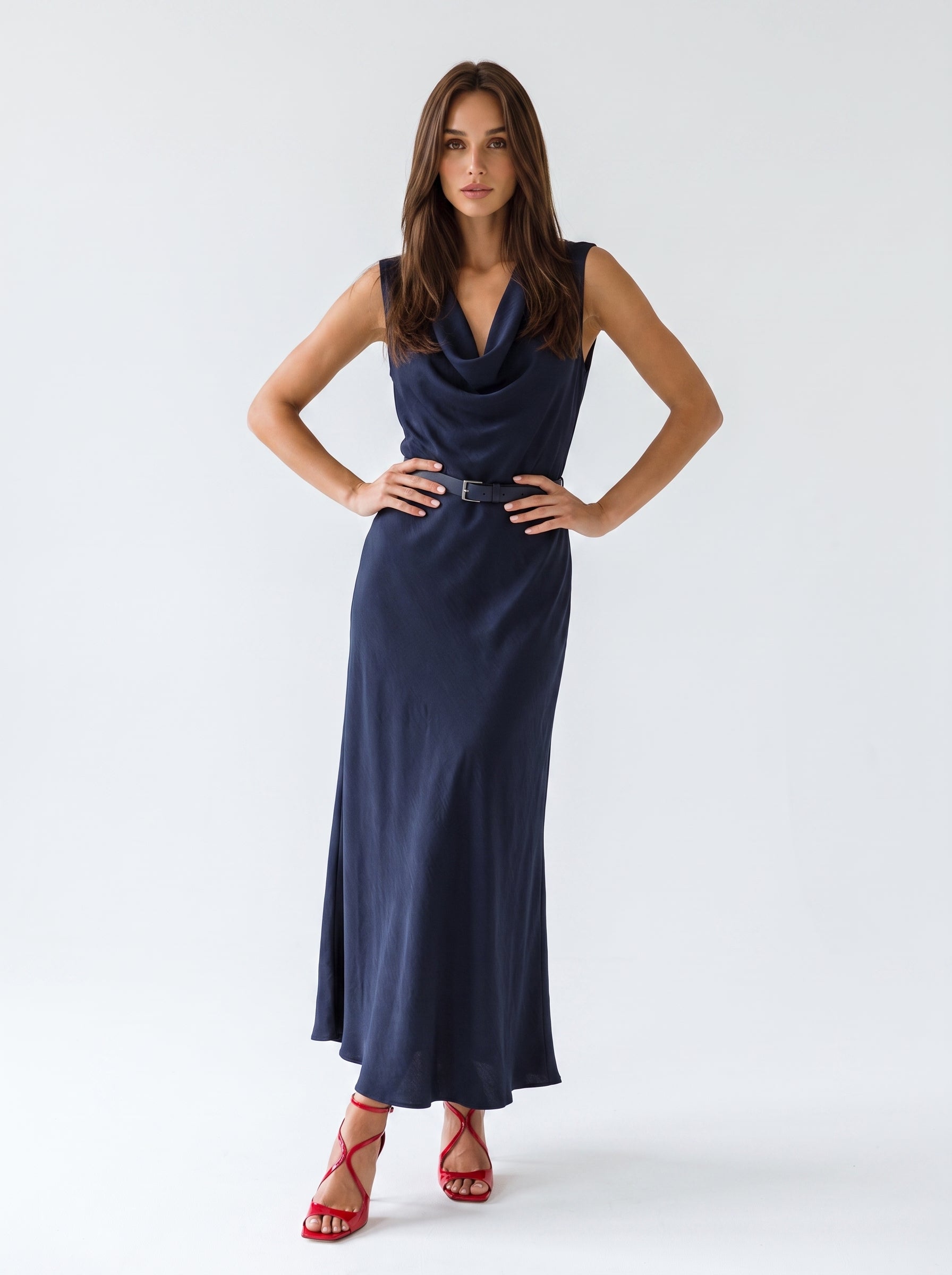 Abito Selene - Blu donna