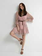 Abito Mirel pois - Rosa donna