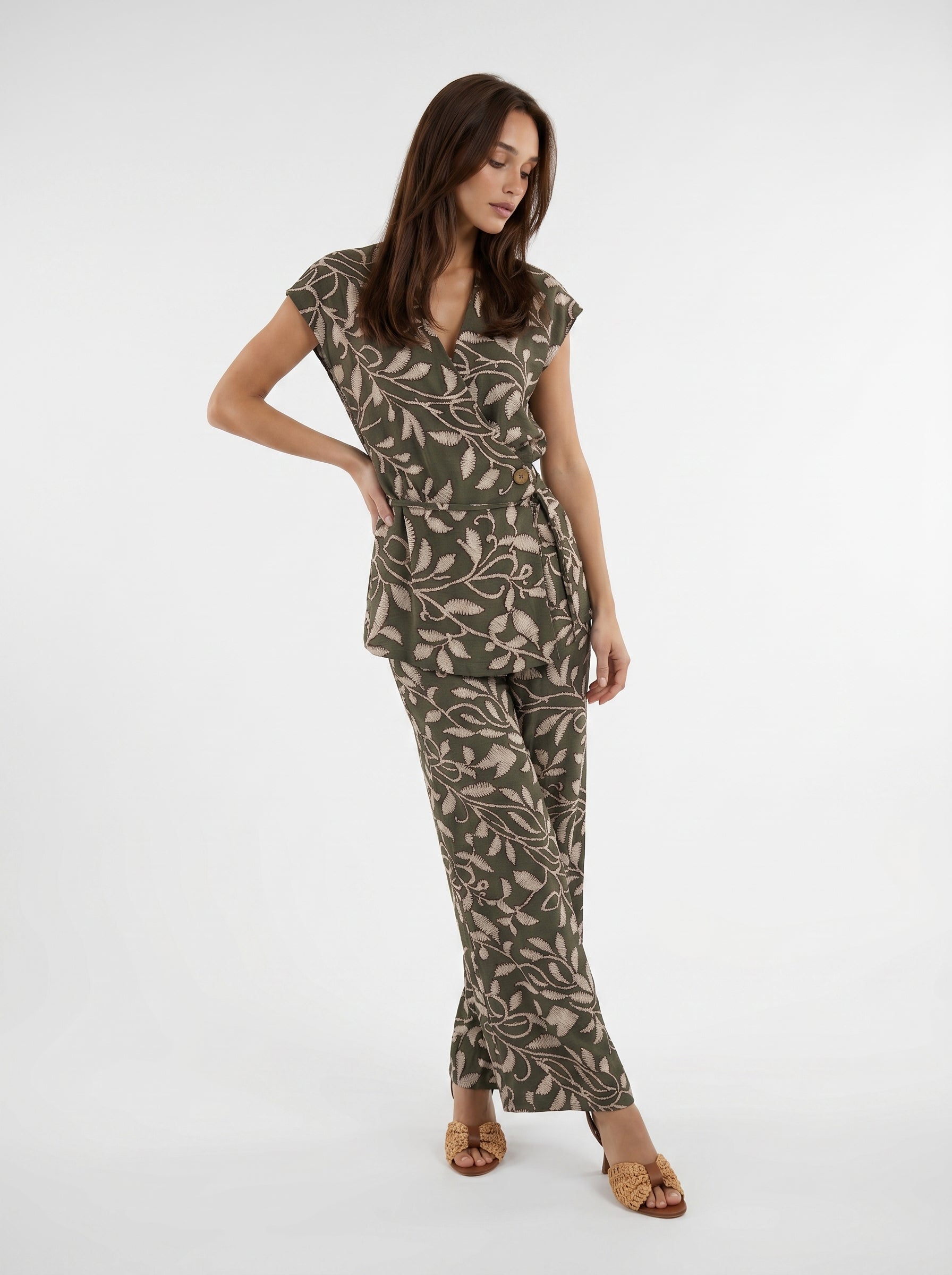 Coordinato Sandy - Verde Militare donna