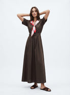 Abito Soraya - Marrone donna