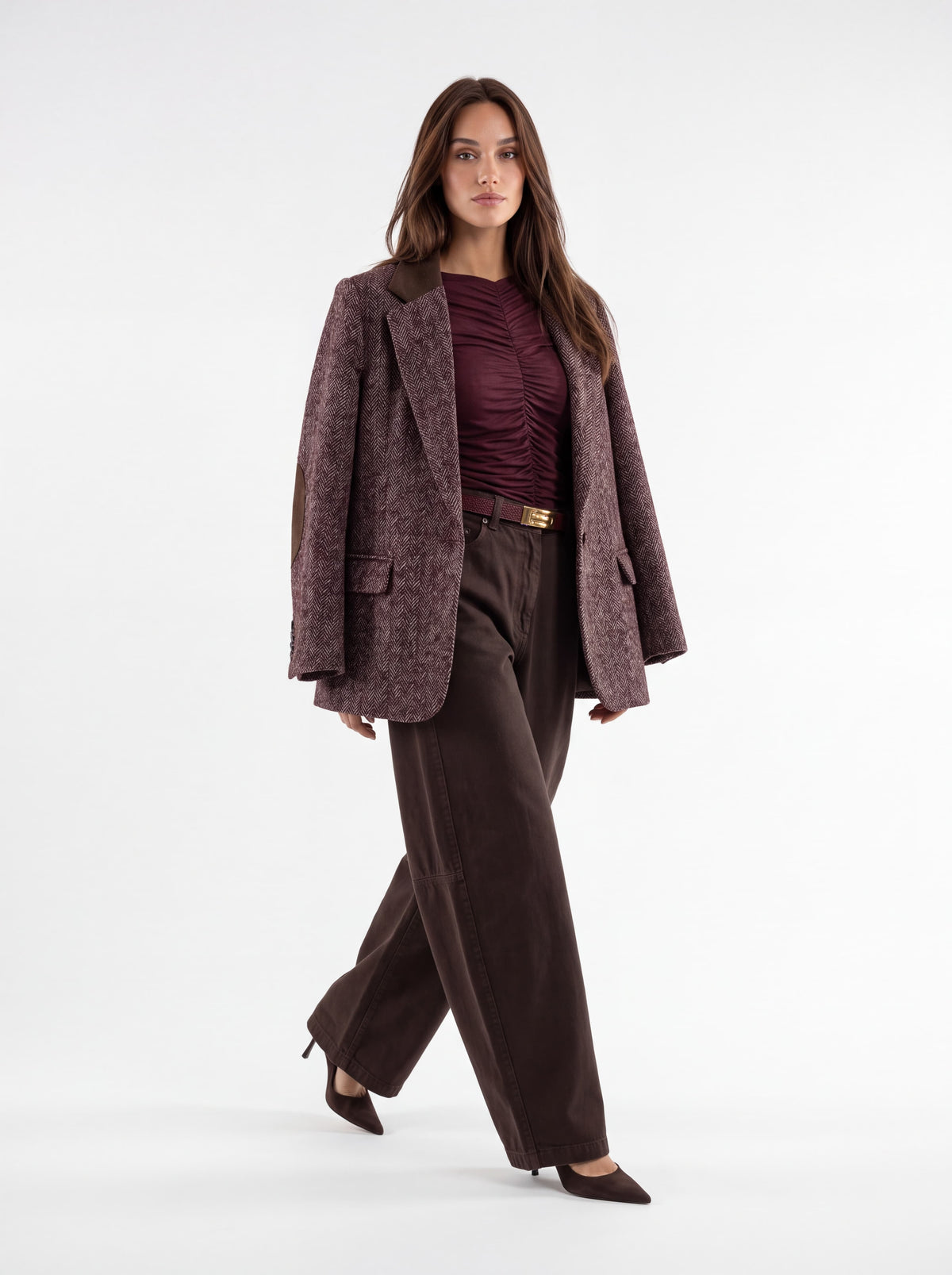 Pantalone Aurore – Marrone Pantalone donna