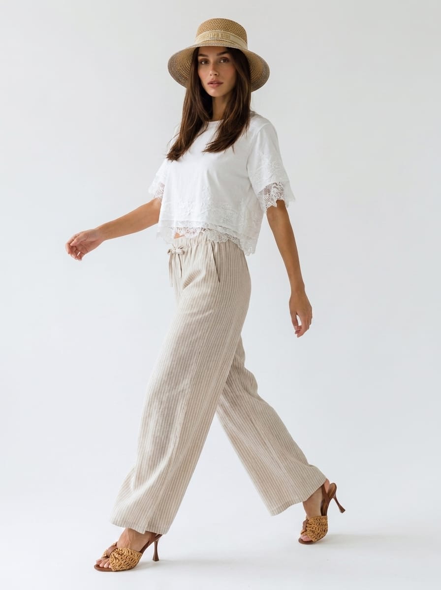 T-Shirt Nayla - Bianco donna