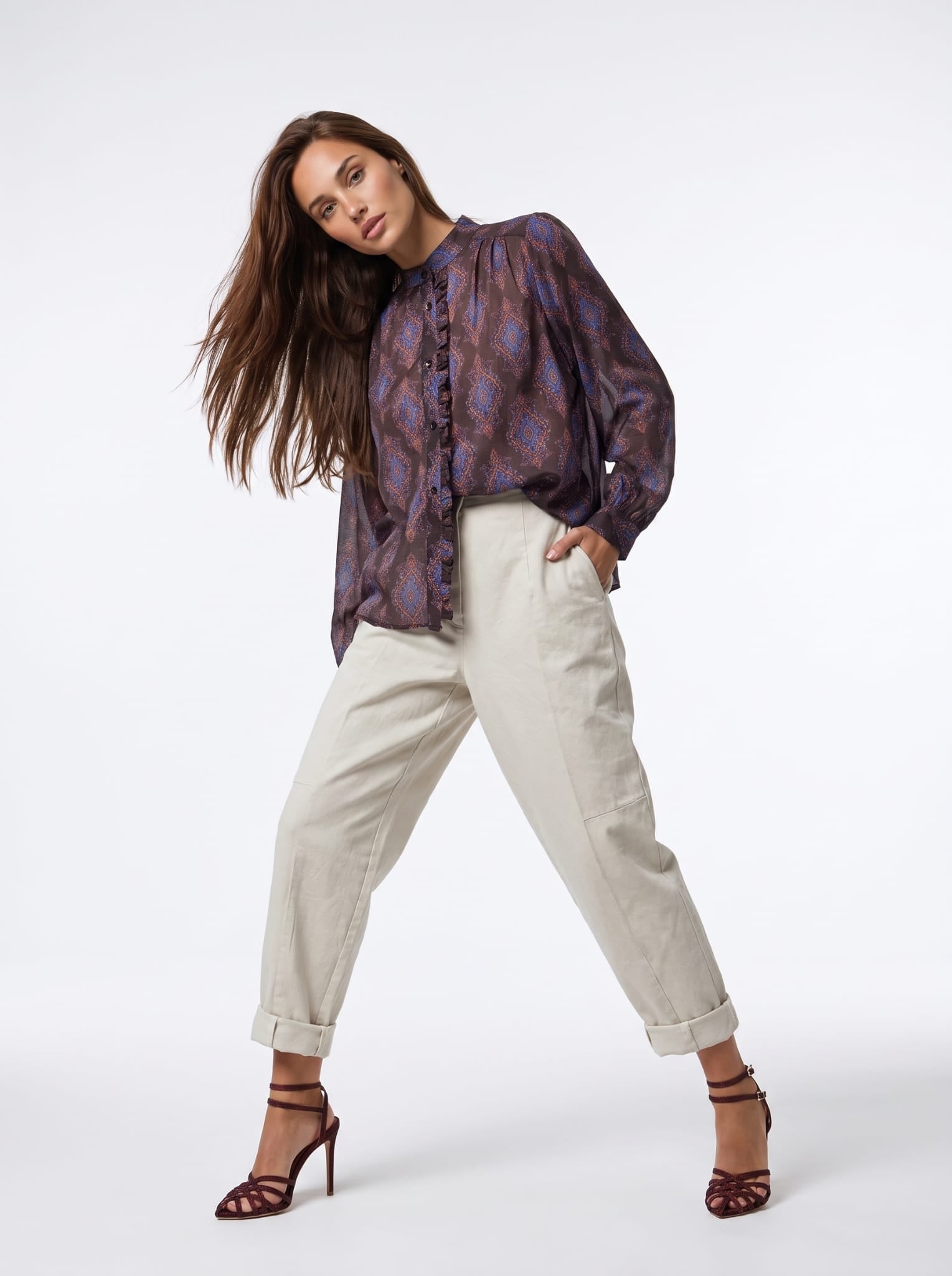Pantalone Eira – Burro Pantalone donna
