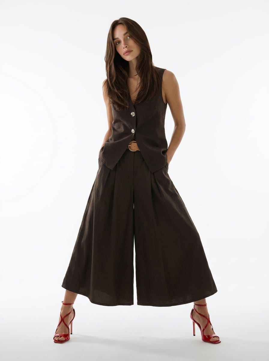 Coordinato Aylin - Marrone donna