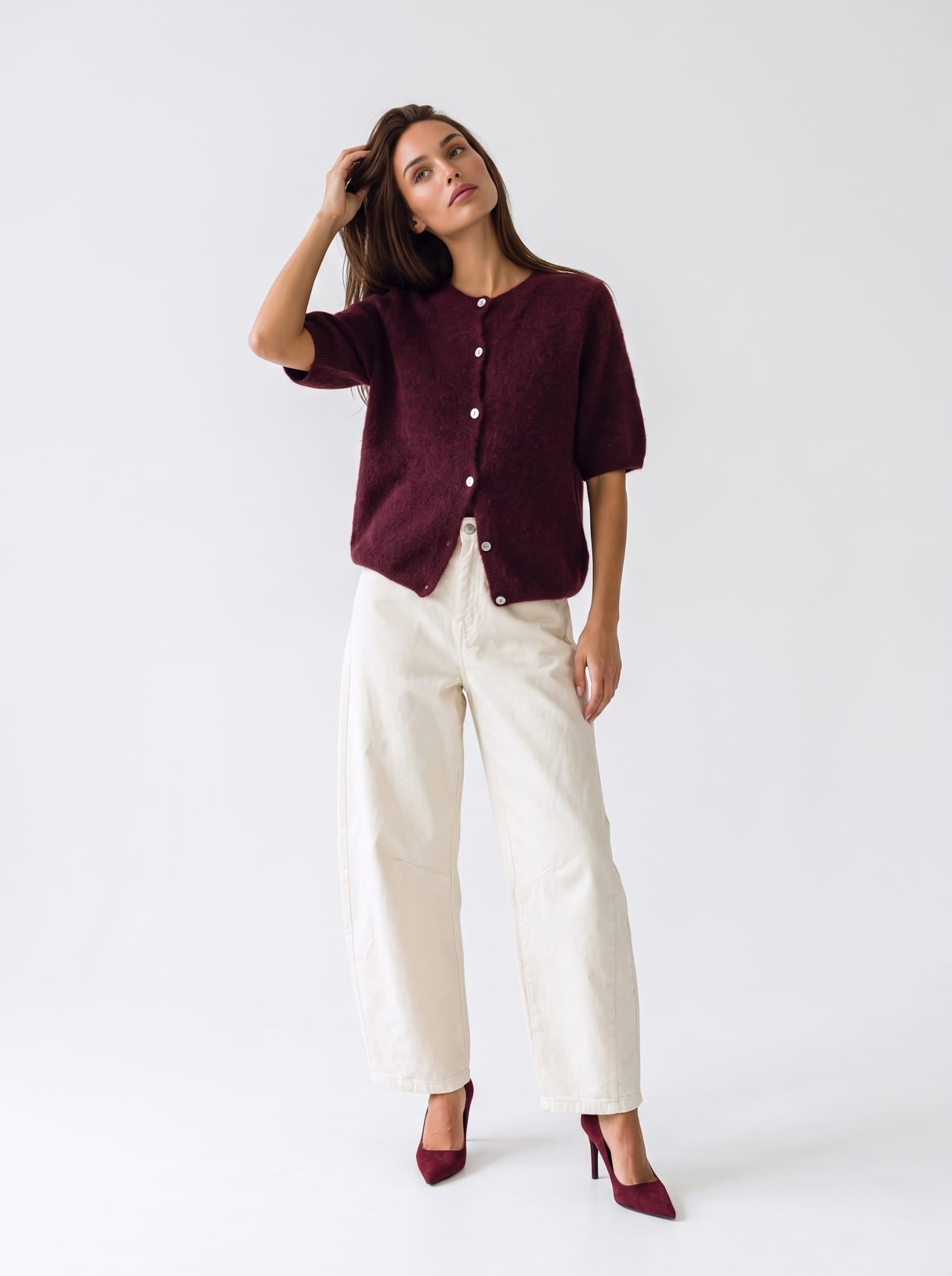 Pantalone Lysandra – Burro Pantalone donna