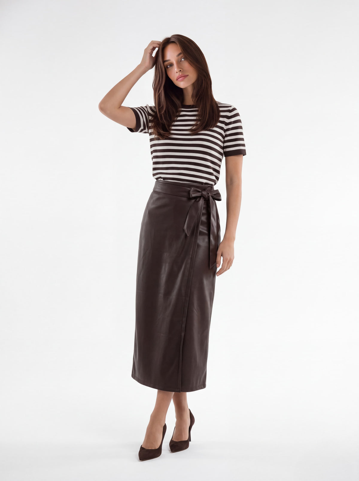 Pullover Solange – Marrone / Burro Maglia donna