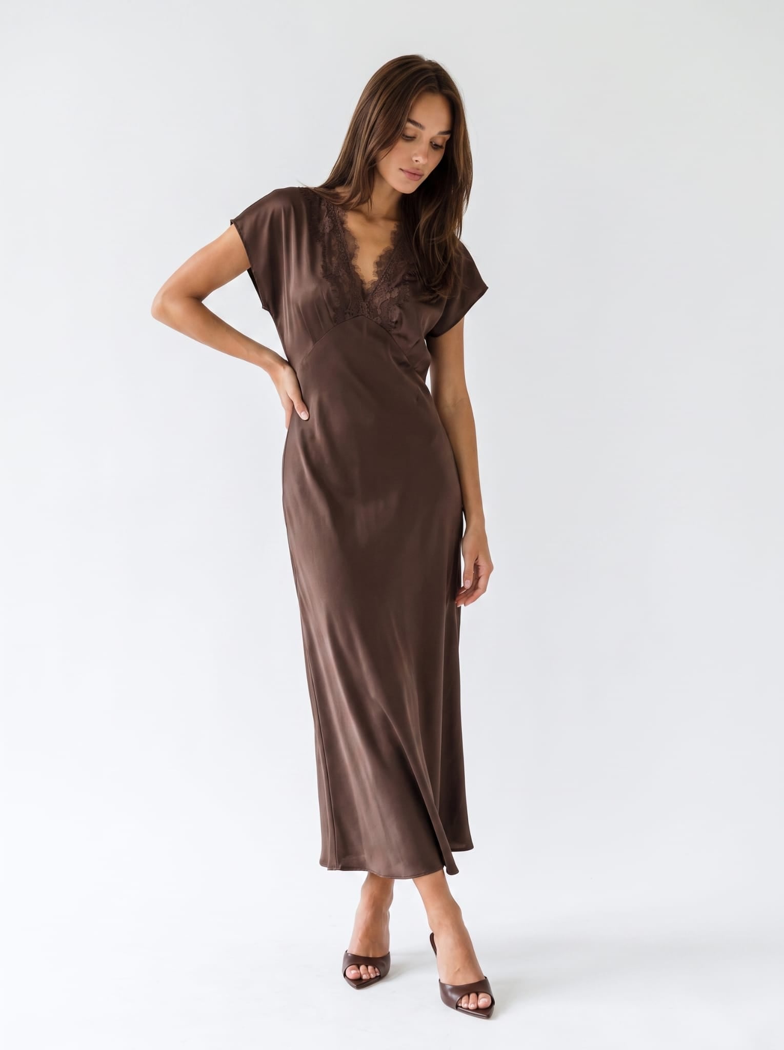 Abito Elsa - Marrone Abito donna