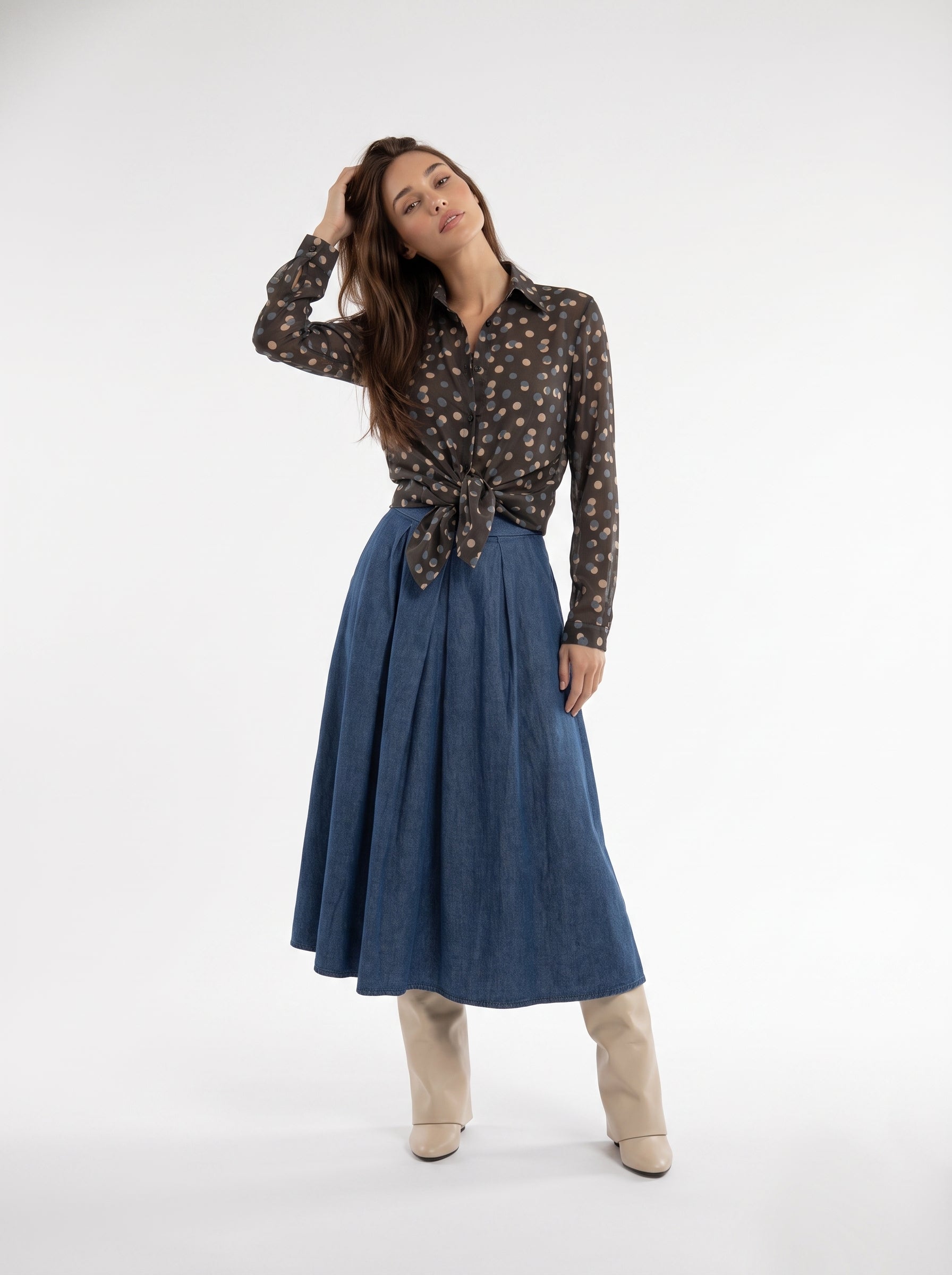 Gonna Penelope - Denim Chambray Gonna donna