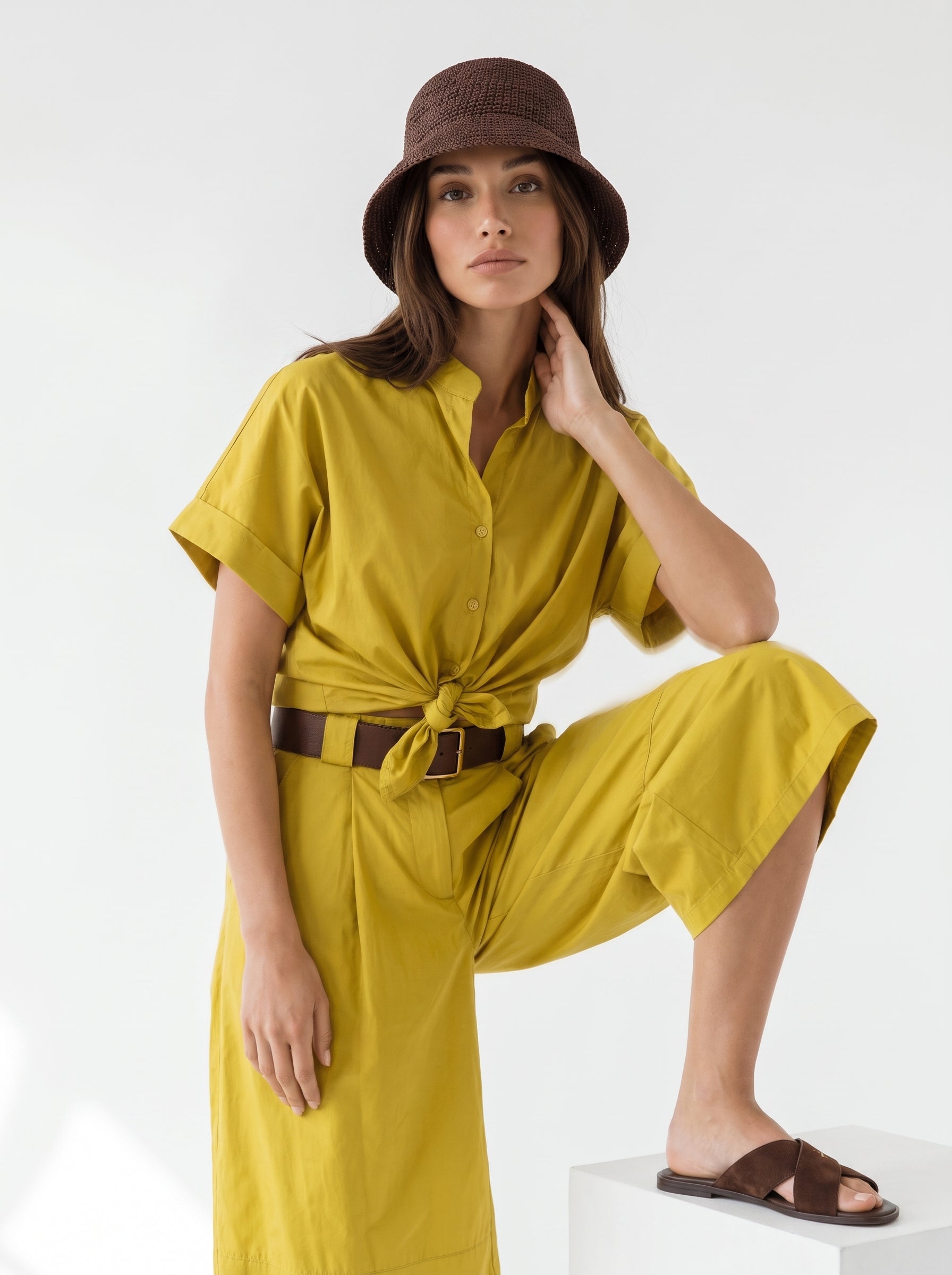 Camicia Odessa - Senape donna