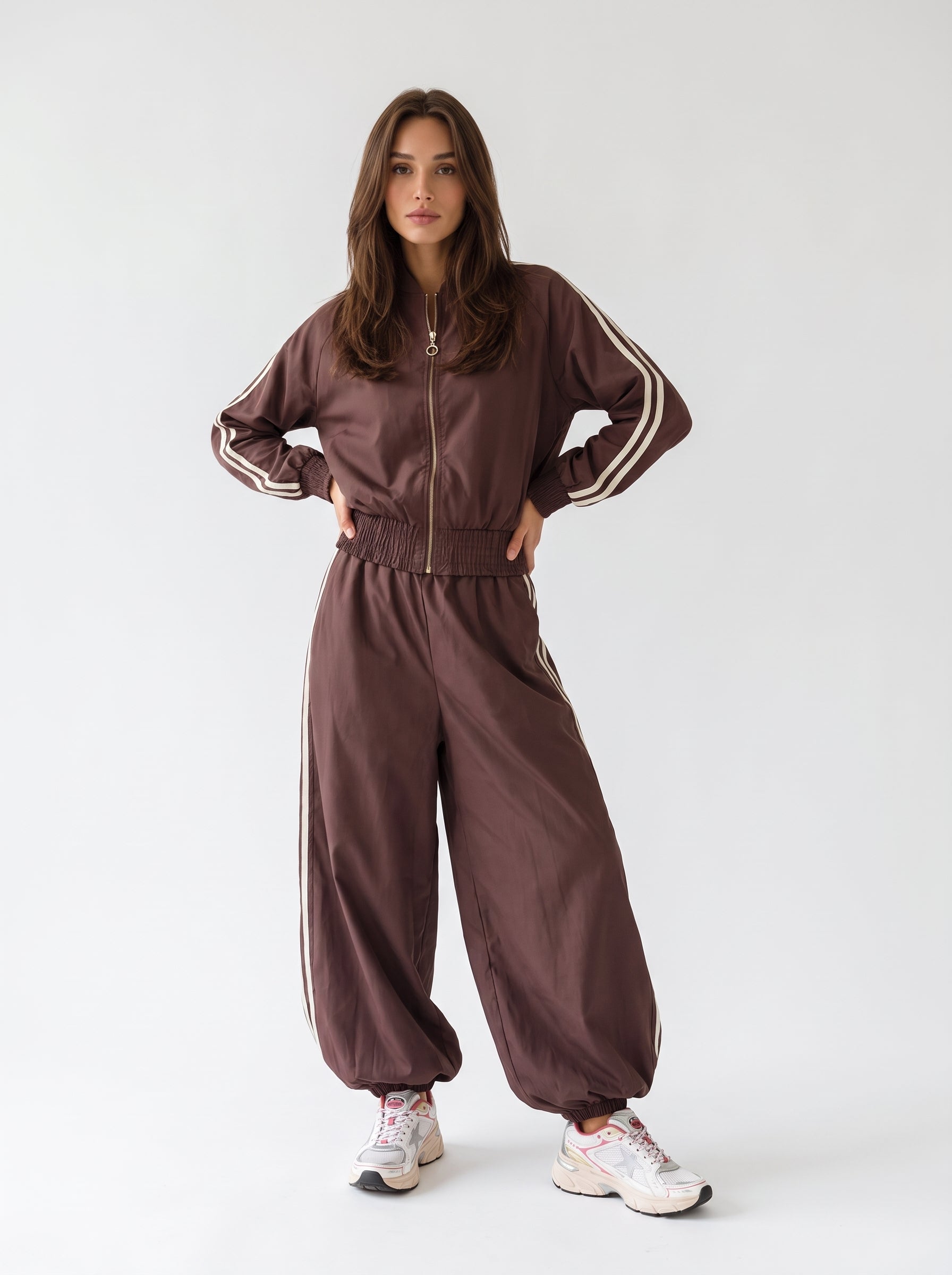 Coordinato Nyla - Borgogna Coordinato donna