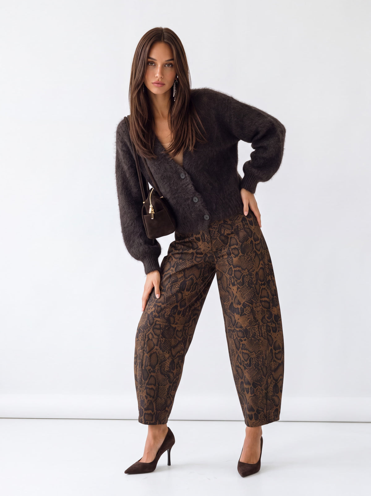 Cardigan Margaux – Testa di moro Cardigan donna