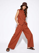 Coordinato Nadia - Ruggine donna