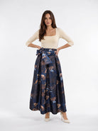 Gonna Solmira – Blu Notte Multicolor Gonna donna