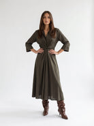 Abito Lyra - Verde Militare Abito donna