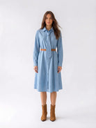 Abito Chemisier Lyan - denim medio donna