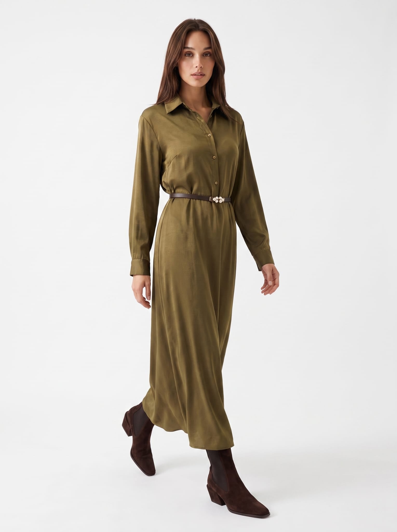 Coordinato Nerissa - Verde olio Coordinato donna