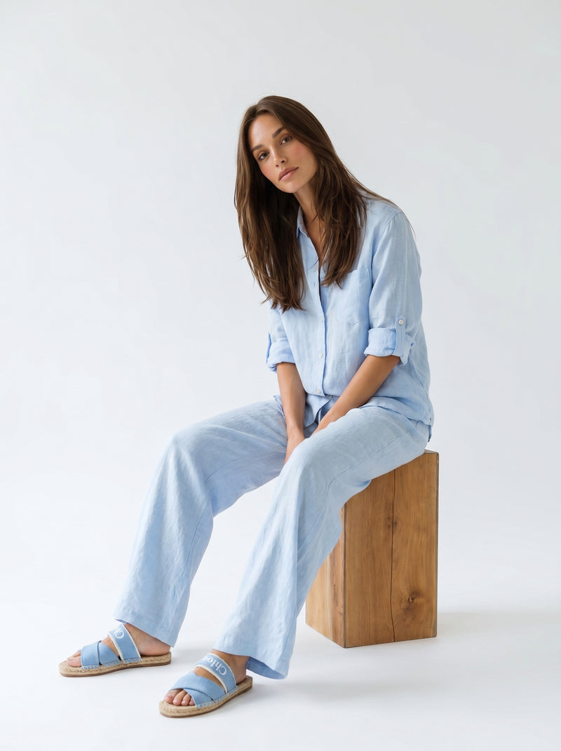 Coordinato Malaga - Azzurro cielo donna