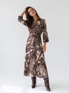 Abito Dalia - Marrone Abito donna