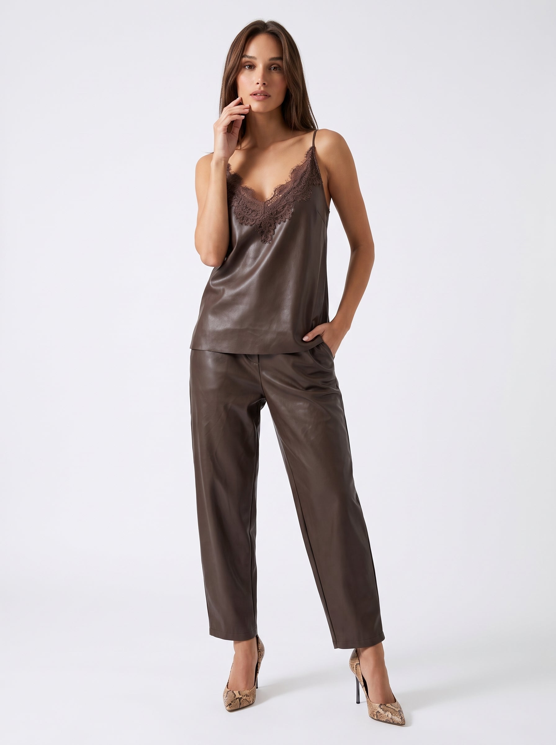 Coordinato Sigrid - Marrone Coordinato donna