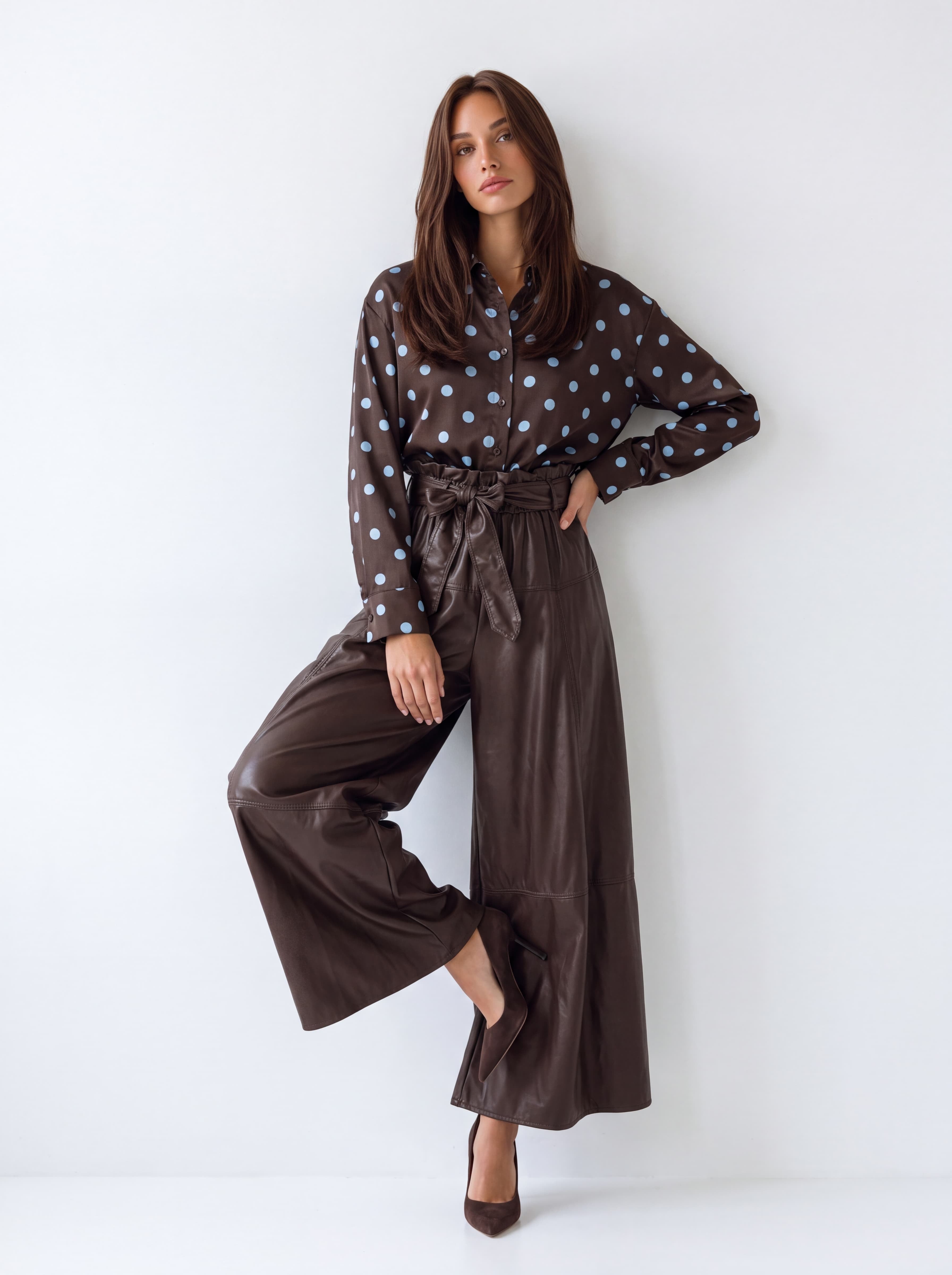 Camicia Eulalie – Marrone Camicia donna