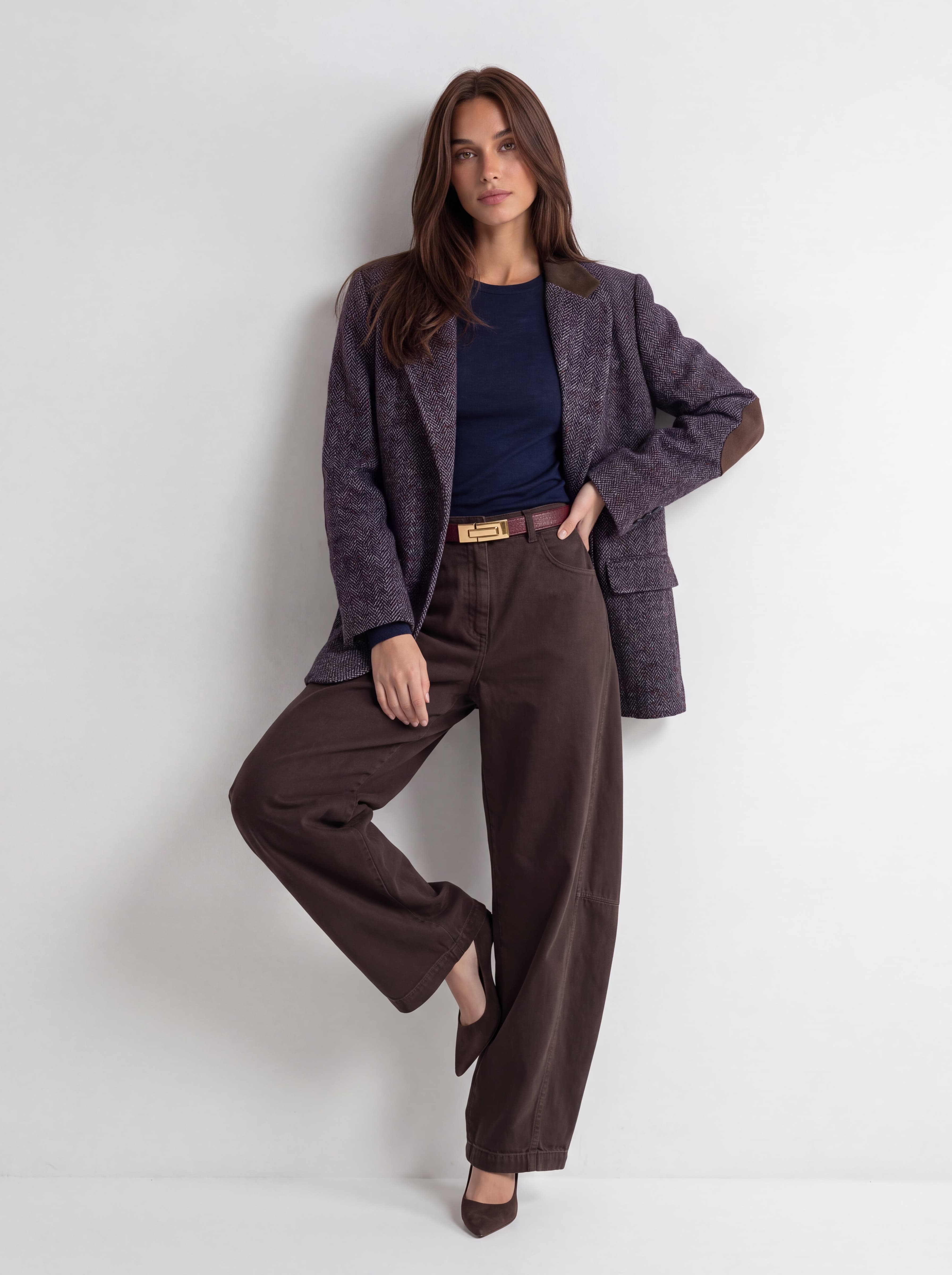 Pantalone Aurore – Marrone Pantalone donna