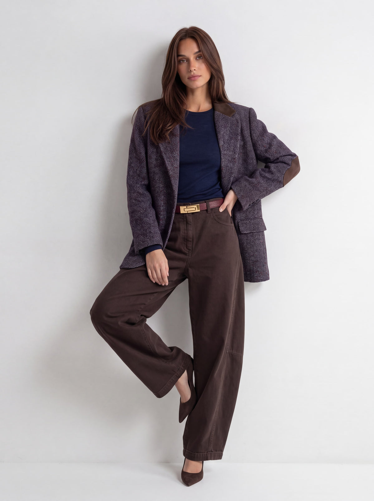 Pantalone Aurore – Marrone Pantalone donna