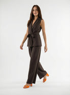 Tailleur Selmira - Marrone donna