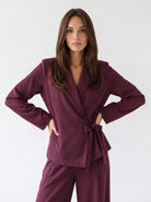 Coordinato Asteria - Bordeaux Coordinato donna