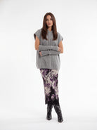 Maxi Pull Orielle – Grigio Maglia donna