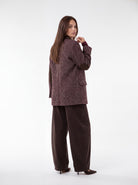 Giacca Oriane – Spigato Bordeaux Giacca donna