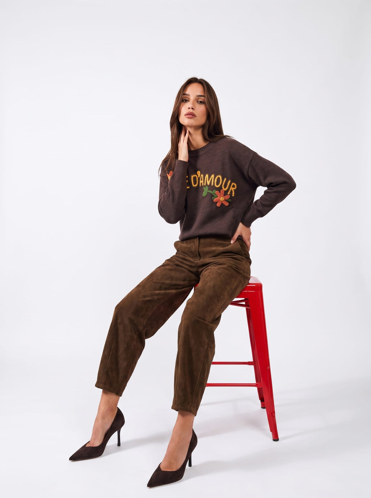 Pullover Vivre - Marrone Maglia donna