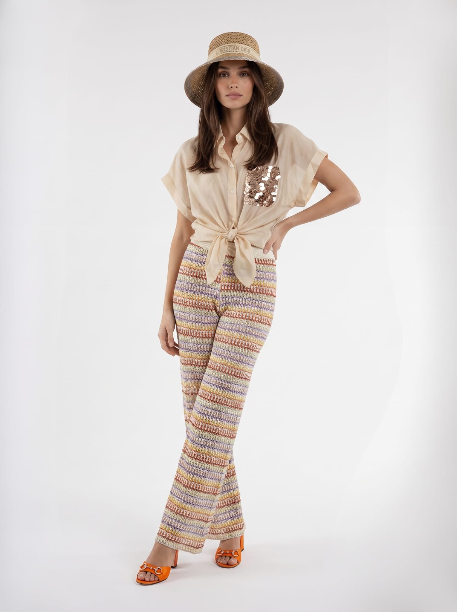 Pantalone Zephyra - Burro donna