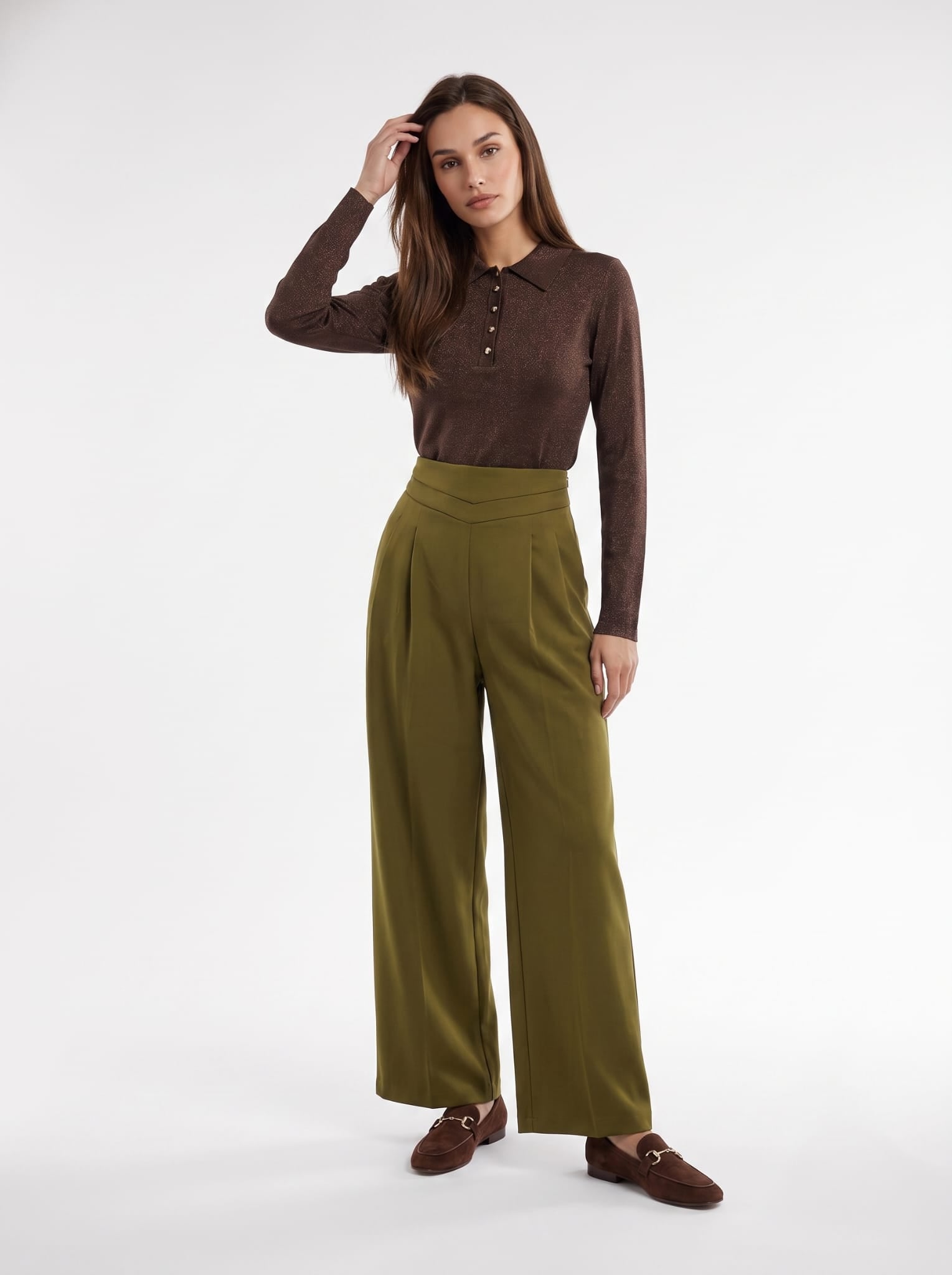 Polo Diletta - Cacao Maglia donna