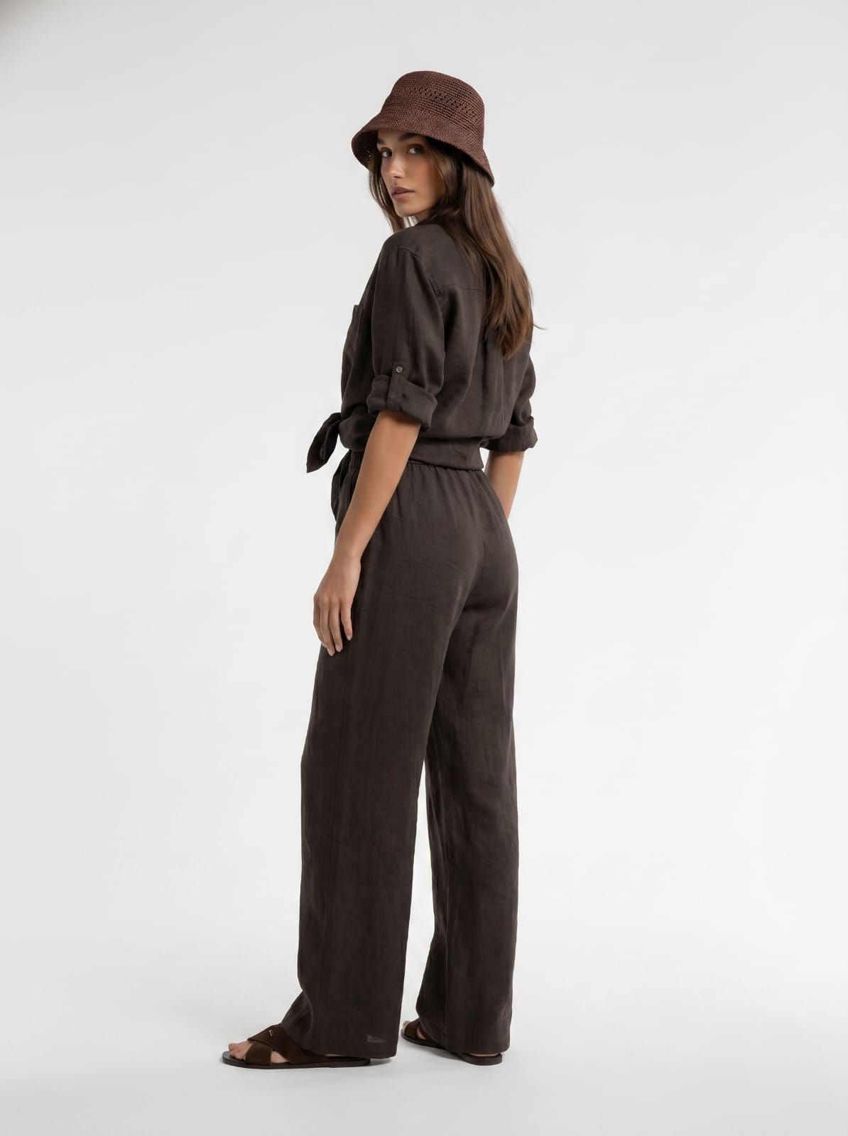 Coordinato Malaga - Marrone donna