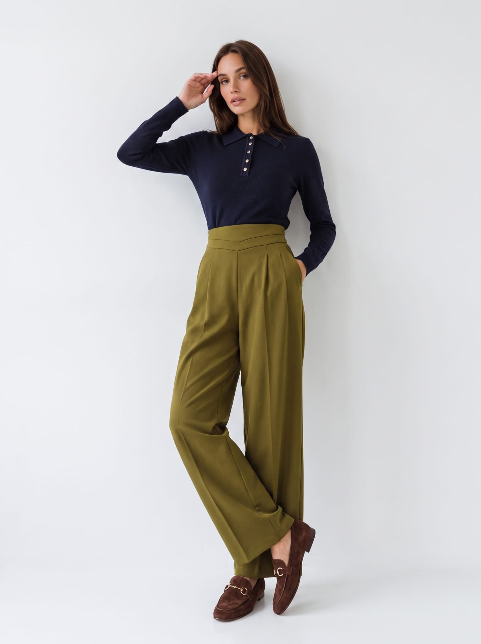 Polo Diletta - Blu Maglia donna